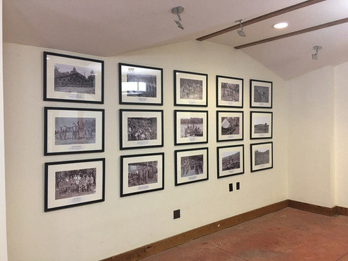 A photo show at Bear Mountain Inn, curated by the Ten Mile River Scout Museum, featured images from the Kanohwahke Scout camps at Bear Mountain State Park. New York City Scouts attended summer camp there before Ten Mile River opened in 1928...